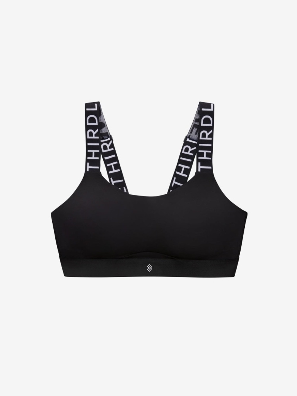 ThirdLove Kinetic Adjustable Sports Bra Size 38Eblack-logo / 38E